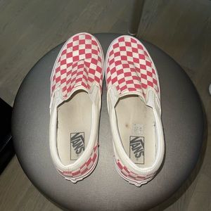 Checkered Vans